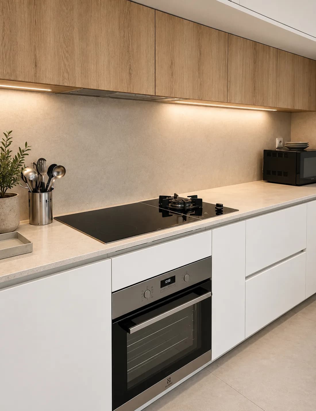 Cocina reformada por BeIn en Tarragona